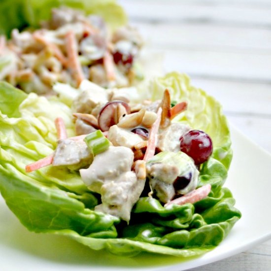 Soy Citrus Chicken Lettuce Wraps